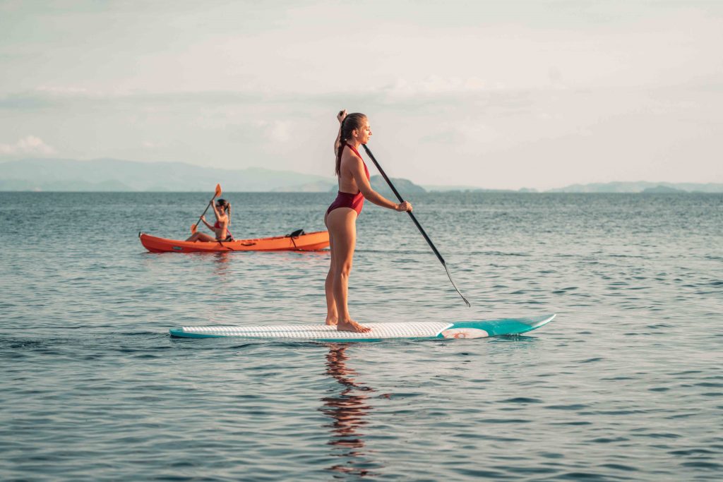 The Maj Oceanic - paddle board - Yacht Charter Indonesia